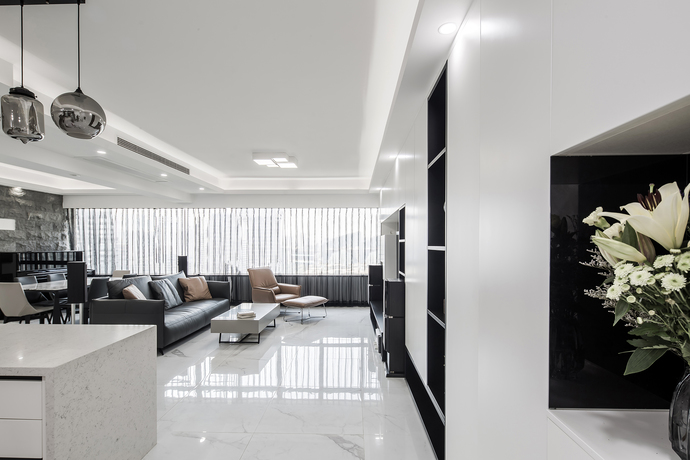 国润翠府140平—现代简约风格