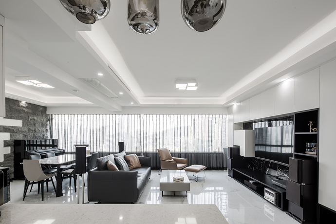 国润翠府140平—现代简约风格