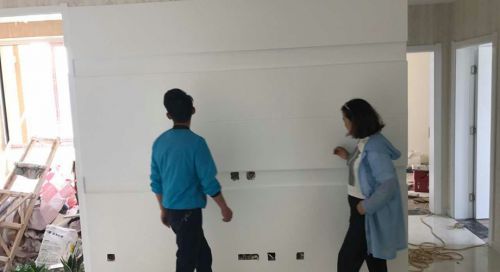 阳光城西西里，工长：邹袁，设计师：王磊，100㎡