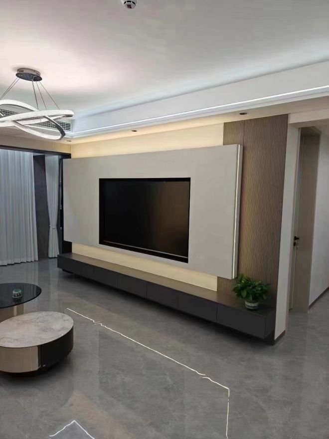 龙湖彩虹郦城138平—现代风格