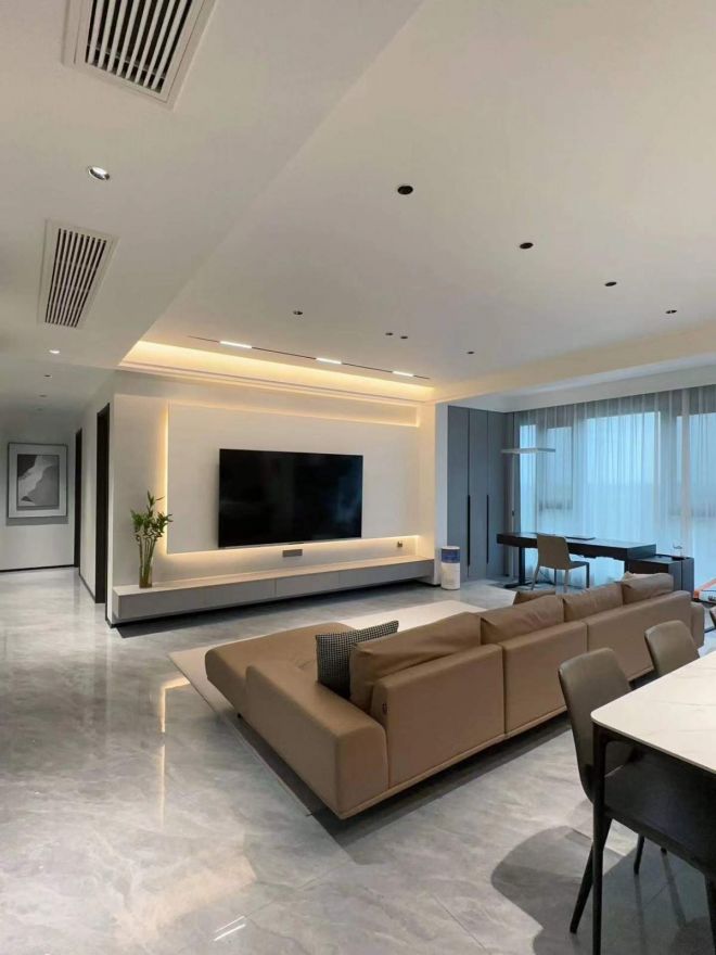 日月公馆140平—现代简约风格