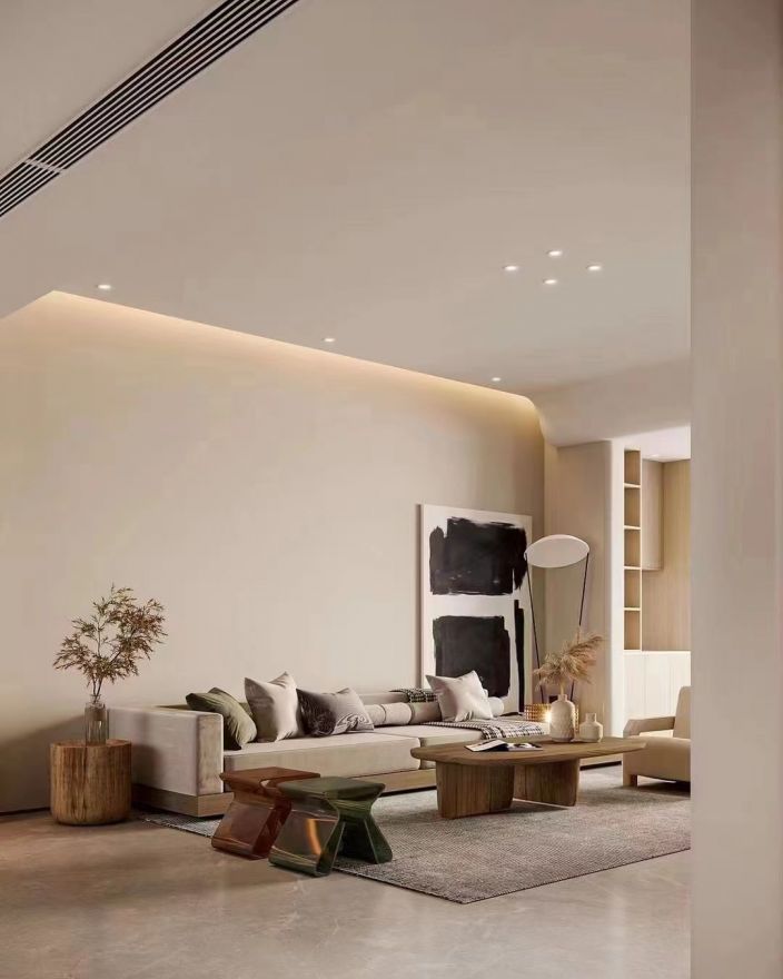 日月公馆117平——奶油风格