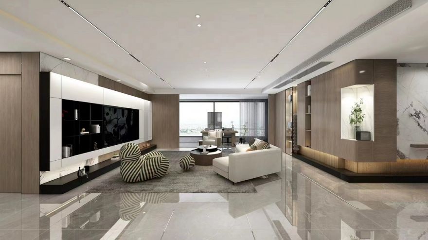 日月公馆207平——意式极简风格