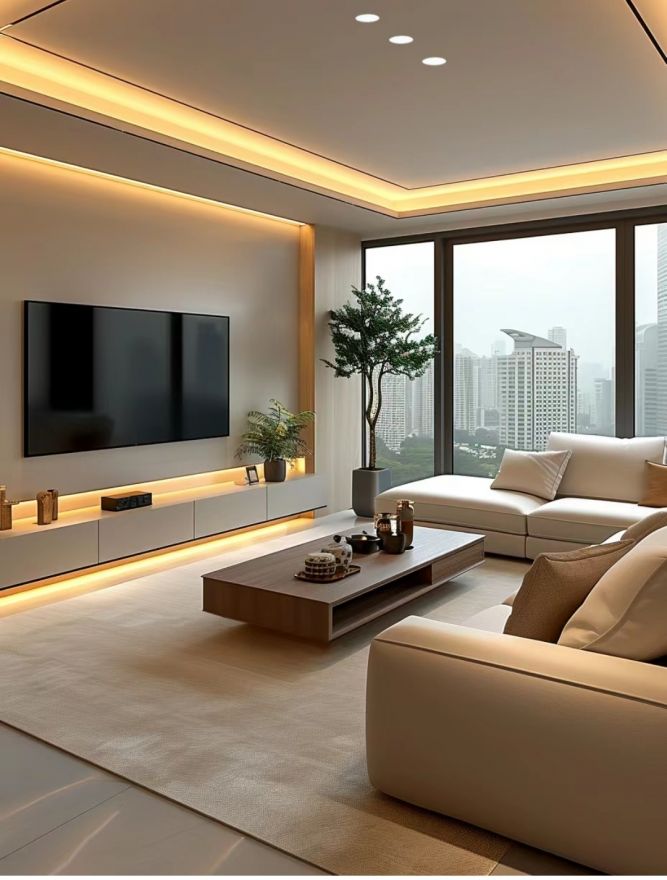 安谷园小区128m²—现代简约风格